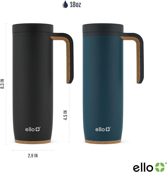 Ello Magnet 18oz Vacuum Insulated Stainless Steel Travel Mug - Image 4