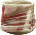 Unique Glaze Coffee Cups Set, Handleless Teacup Retro Coarse Ceramic Mugs by CZMYCBG