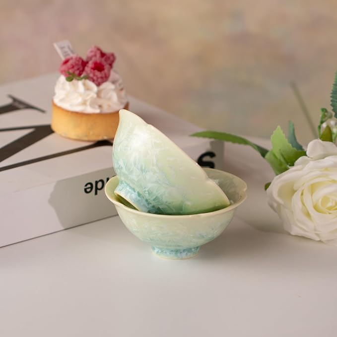 KAMMAK Ceramic Tea & Coffee Cups Set of 2 - Image 3