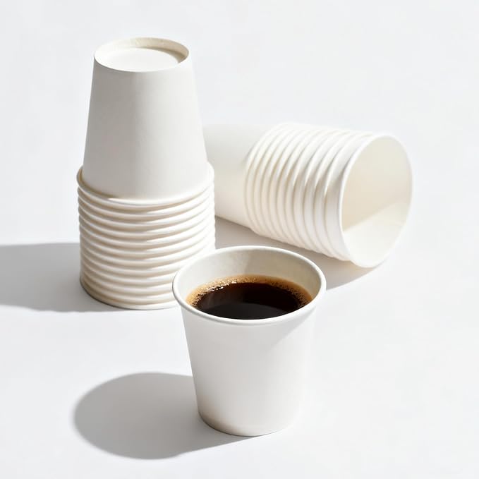Espresso to Go Cups, Disposable Paper Cups, Travel Cups, 4oz Paper Cups - Image 5