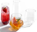 BESTSTAR 96 Pack Clear Plastic Wine Glasses Set BPA-Free Shatterproof | 48 9 OZ by BESTSTAR