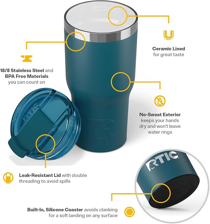 RTIC 20oz Essential Tumbler - Image 3