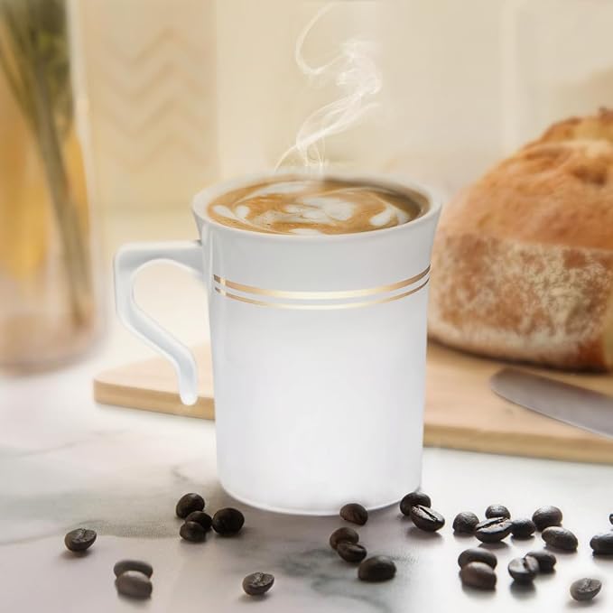 OCCASIONS 40 Pack Disposable Tea Cups - Image 6