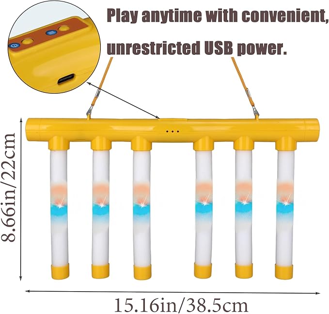 Reflex Challenge Game Set with Light Effects,Drop Stick Game for Reaction Training, Hand Eye Coordination Training Toy for Family Party
