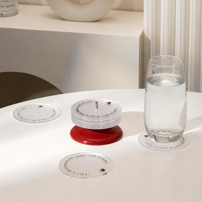 Bauhaus Acrylic Coaster Set - Image 2