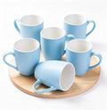 Coffee Mugs Set of 6, 12oz Ceramic Coffee Mugs by Unknown