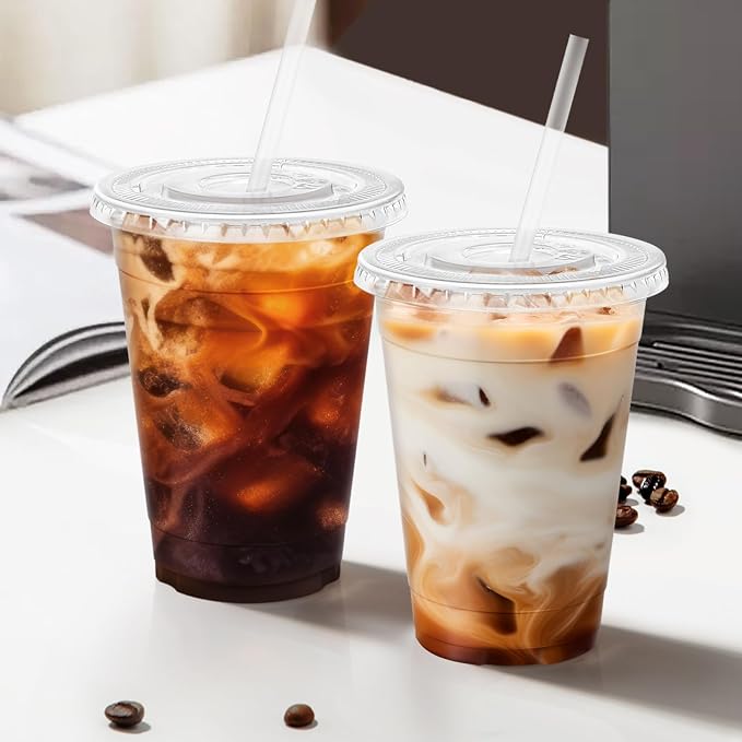 Lamosi 500 Pack 16 oz Clear Plastic Cups - Image 5
