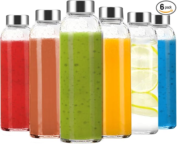 Luxfuel Clear Glass Bottles by Luxfuel