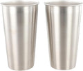 Stainless Steel Camping Cups 2 Pack Lightweight Outdoor Mugs by Unknown