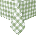 Checkered Rectangle Tablecloth by Hiasan