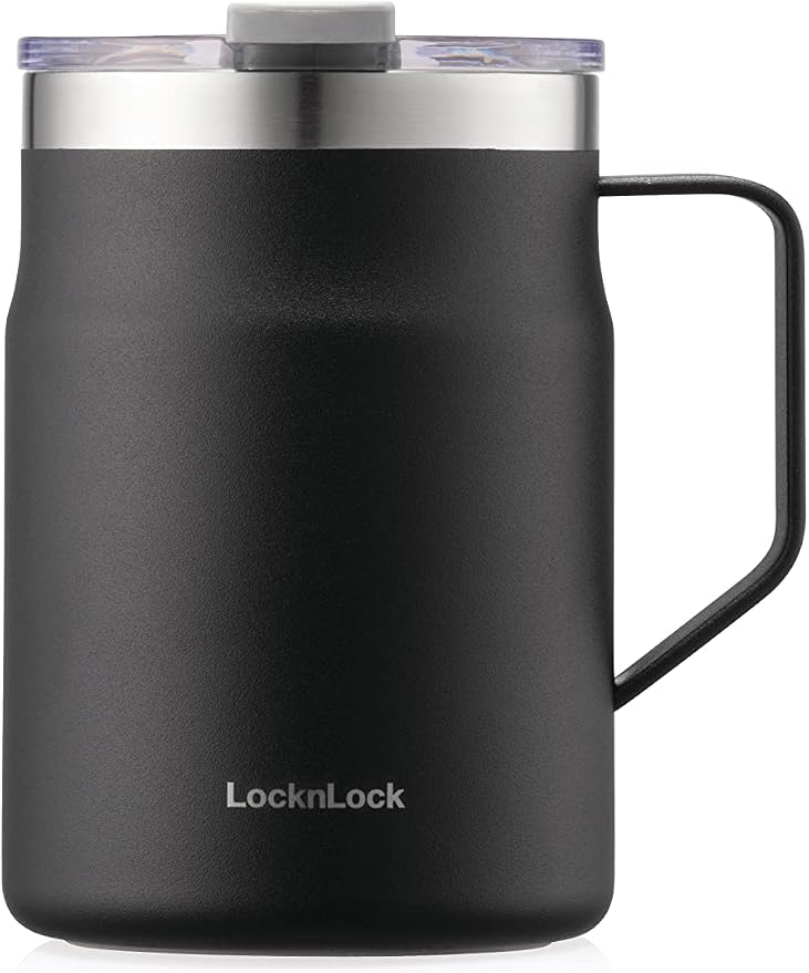 LocknLock Metro Mug Premium 18/8 Stainless Steel Double Wall Insulated by LocknLock