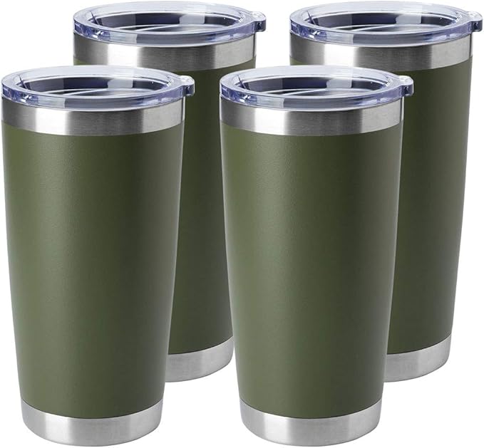 HASLE OUTFITTERS 20oz Stainless Steel Tumblers Bulk, Insulated Travel Cup by HASLEOUTFITTERS