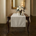 Signature Linen™ by D'Moksha Light Natural Table Runner 48 Inches, 100% Pure by DMokshaHomes