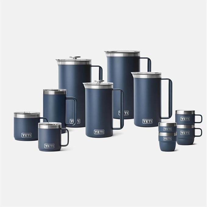 YETI Rambler 24 oz Ceramic Lined Stackable Mug 2.0, Vacuum Insulated, Stainless - Image 8