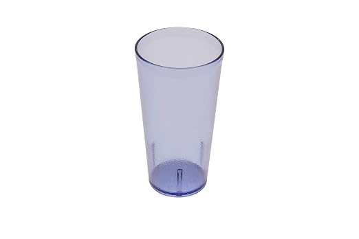 G.E.T. 6620-1-BL-EC Heavy-Duty Plastic Restaurant Tumblers, 20 Ounce, by GET