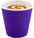 Restaurantware 8 Ounce Double Wall Disposable Coffee Cups, 500 Insulated Royal by Restaurantware