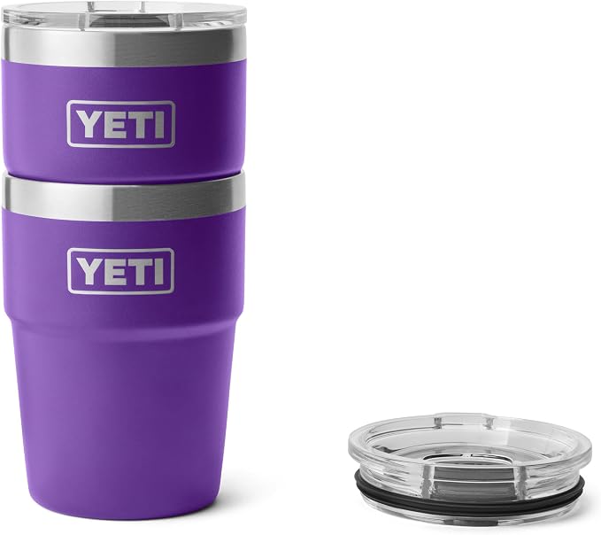 YETI Rambler 16 oz Stackable Tumbler, Vacuum Insulated, Stainless Steel - Image 6