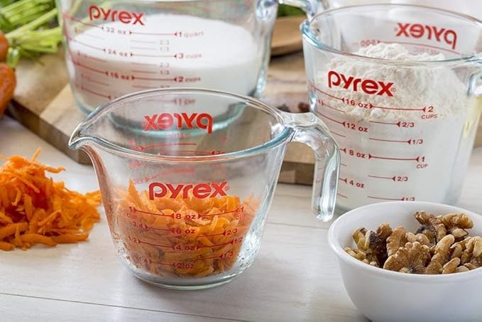 Pyrex Essentials Glass Measuring Cups Set - Image 2