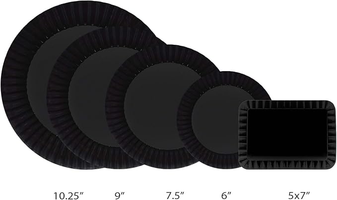 Party Essentials Deluxe Quality Hard Plastic 7.5-Inch Round Party/Salad Plates - Image 3