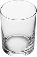 Restaurantware-Vetri 11 Ounce Old Fashioned Glasses, 6 Dishwashable Whiskey Glasses - No-Lead, Thick Bottom, Clear Glass Tumblers For Scotch, Durable, For Drinking Liquor, Bourbon, Or Cognac