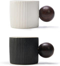 Ceramic Mini Espresso Cups Demitasse Cups by CLASGLAZ