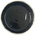 Ceramic Tableware, Rustic White and Glossy Jet-Black Speckled, Hand Glazed by Roro