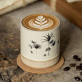 8oz Ceramic Mug Cups with DIY Canvas by kaisadadi