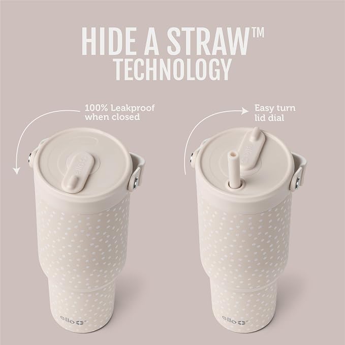 Ello Oasis Go+ 26oz Insulated Stainless Steel Tumbler - Image 2