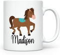 Personalized Mug for Kids, Girls | Customized Hot Chocolate, Coffee & Tea Cup | by Homebee