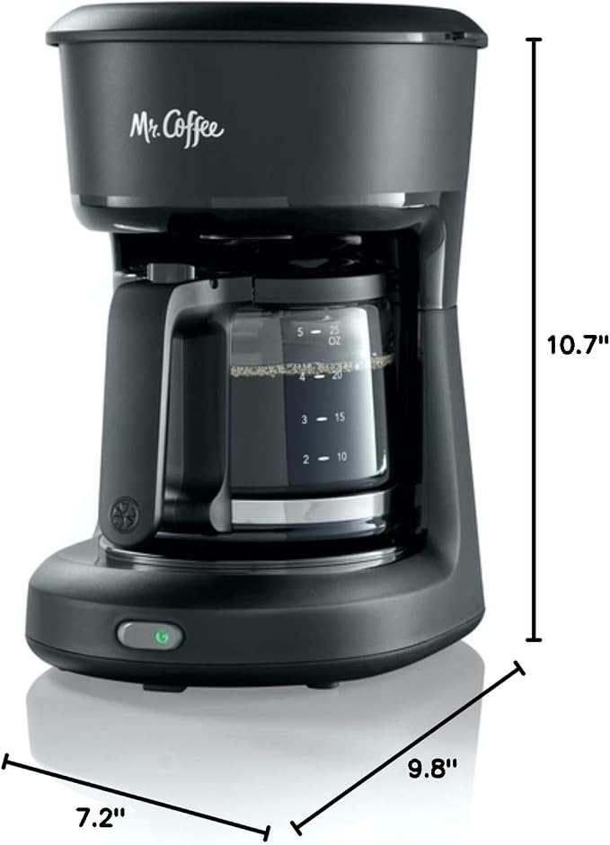 Mr. Coffee® 5-Cup Mini Brew Switch Coffee Maker - Image 8
