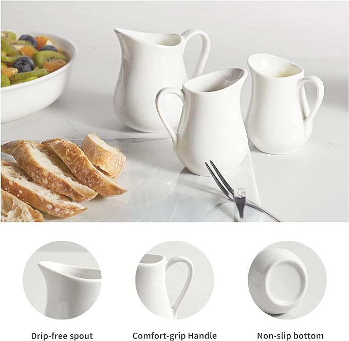 Gurygo 8-oz Creamer with Handle - Image 9