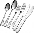 24-Piece Silverware Set with Steak Knives by GPY