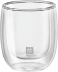 ZWILLING 39500-075 Double Wall Glass, Espresso Cup, 2.8 fl oz, Heat Retention by Zwilling