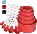 Measuring Cups & Spoons Set, Stackable Cups and Spoons | Nesting Measure Cups by TILUCKBringsGoodLuck
