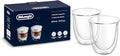 De'Longhi 5513214601 Cappuccino Glasses, 270 milliliters by Unknown