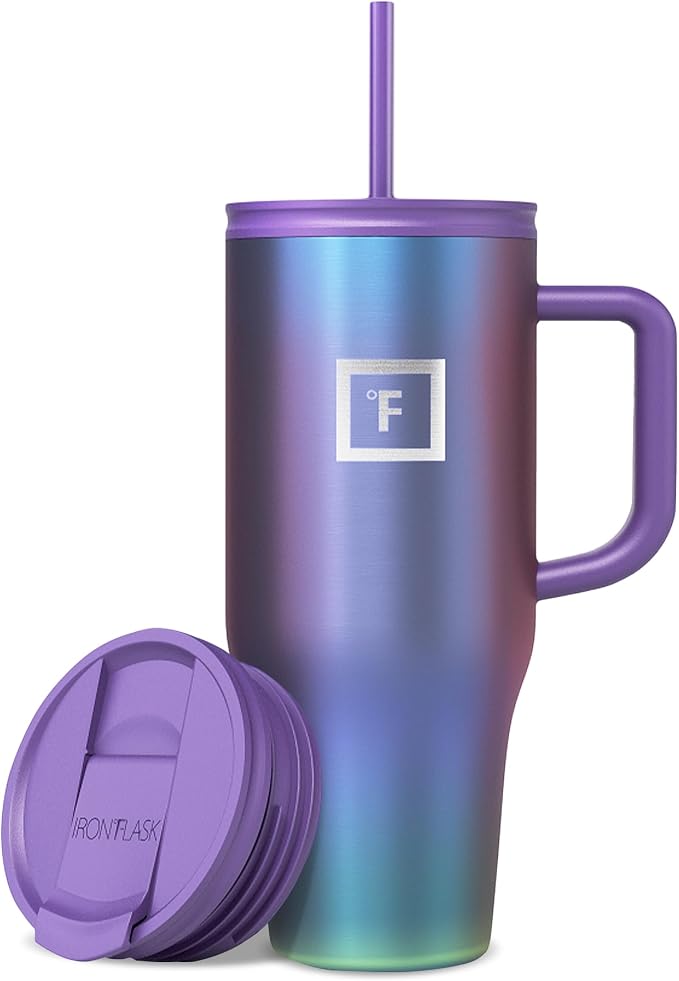 IRON °FLASK 32 oz Co-Pilot Insulated Travel Mug | Insulated Travel Mug by IronFlask