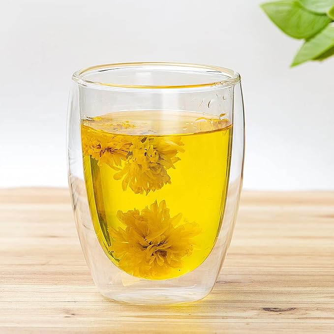 Glass Cups, Double Walled Thermo Espresso Glasses, Insulated Coffee Mugs - Image 5