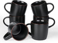 famiware Mercury Coffee Mugs 13 oz, Coffee Mugs Set of 6 by Famiware