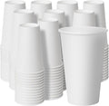 RACETOP Disposable Paper Coffee Cups 16 oz 500 Pack | BPA-free, Coffee Shop by RACETOP