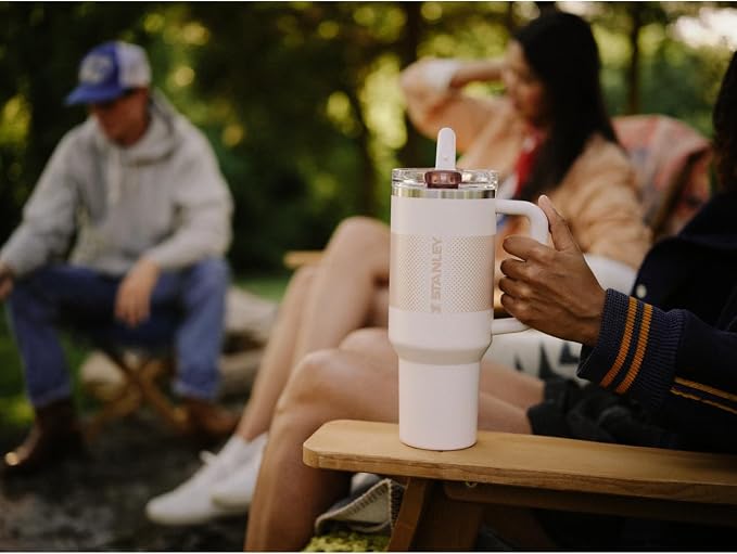 STANLEY Quencher ProTour Flipstraw Tumbler, 40 oz, Azure Fade | Built-In Straw - Image 6