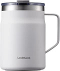 LocknLock Metro Mug, Premium 18/8 Stainless Steel Metal, Double Wall Insulated by LocknLock