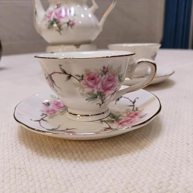 Ceramic Coffee Tea Gift Sets, European Luxury Tea Set, Suitable as A Gift - Image 6