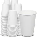 Ginkgo 200 Count 12 oz Disposable Thickened Paper Coffee Cups | Leak Proof by HOME