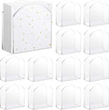 Patelai 12 Pack Crystal Acrylic Clear Napkin Holder by Patelai