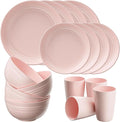 Quatish 16 Piece Plates and Bowls Sets by Quatish