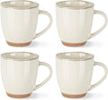 AmorArc 12oz Ceramic Coffee Mugs set of 4, Stylish Coffee Mugs by AmorArc