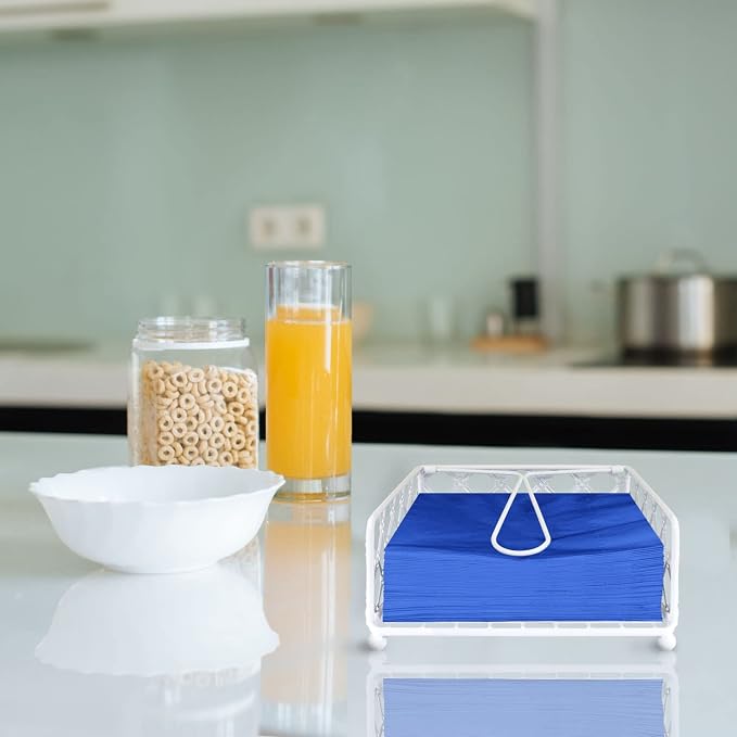 Blue Donuts Lattice Collection Napkin Holder – Napkin Holders - Image 6
