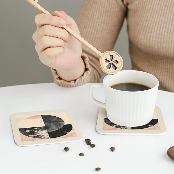 Minimal Abstract Shapes Print Coasters - Image 6