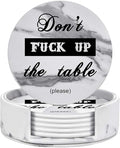 Funny Coasters, Perfect Housewarming Hostess Gifts, Protect Furniture from by THIPOTEN