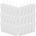 Honeydak 60 Pack Tumbler with Straw and Lid Bulk Cups by Honeydak